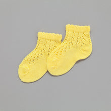 Crochet Ankle Socks, Dandelion