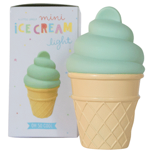 Mini Ice Cream Light, White